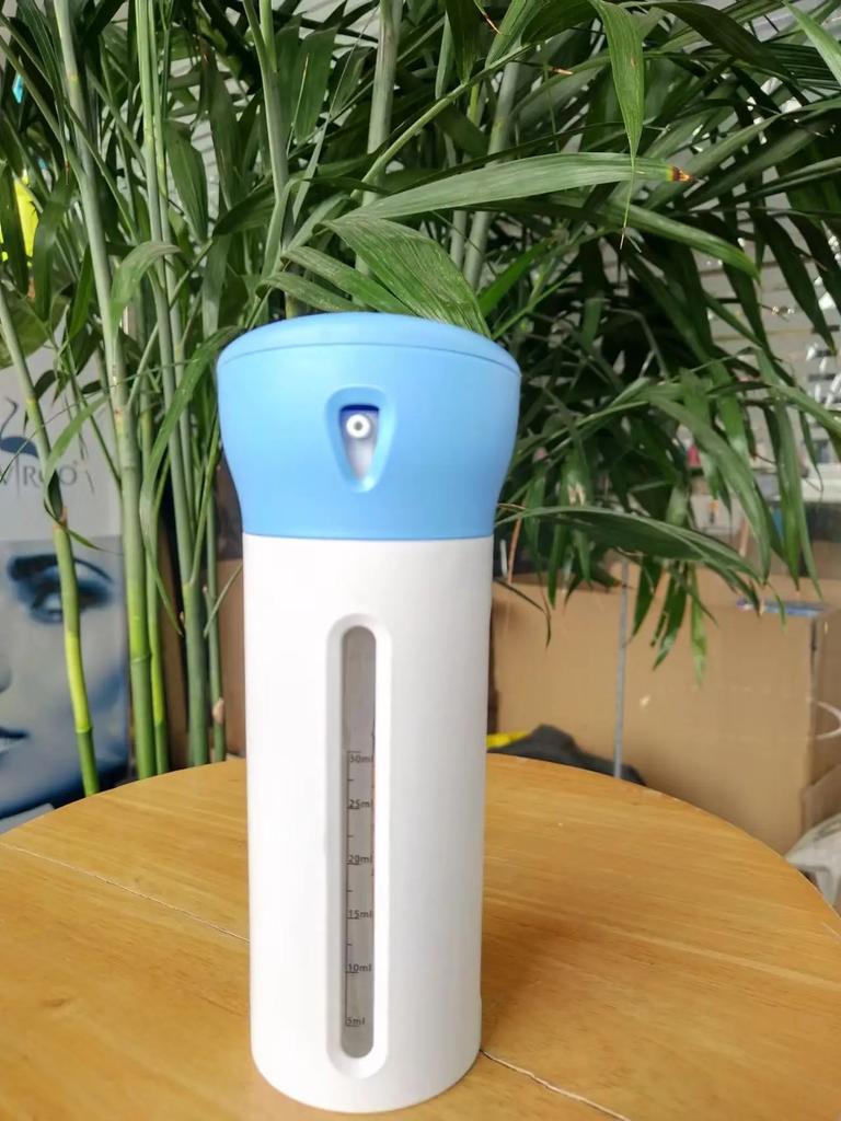 4 in 1 40ml Portable Travel Liquid Dispenser Bottle Empty Sub-bottle Press Container Bottles Perfume Shampoo Conditioner Lotion