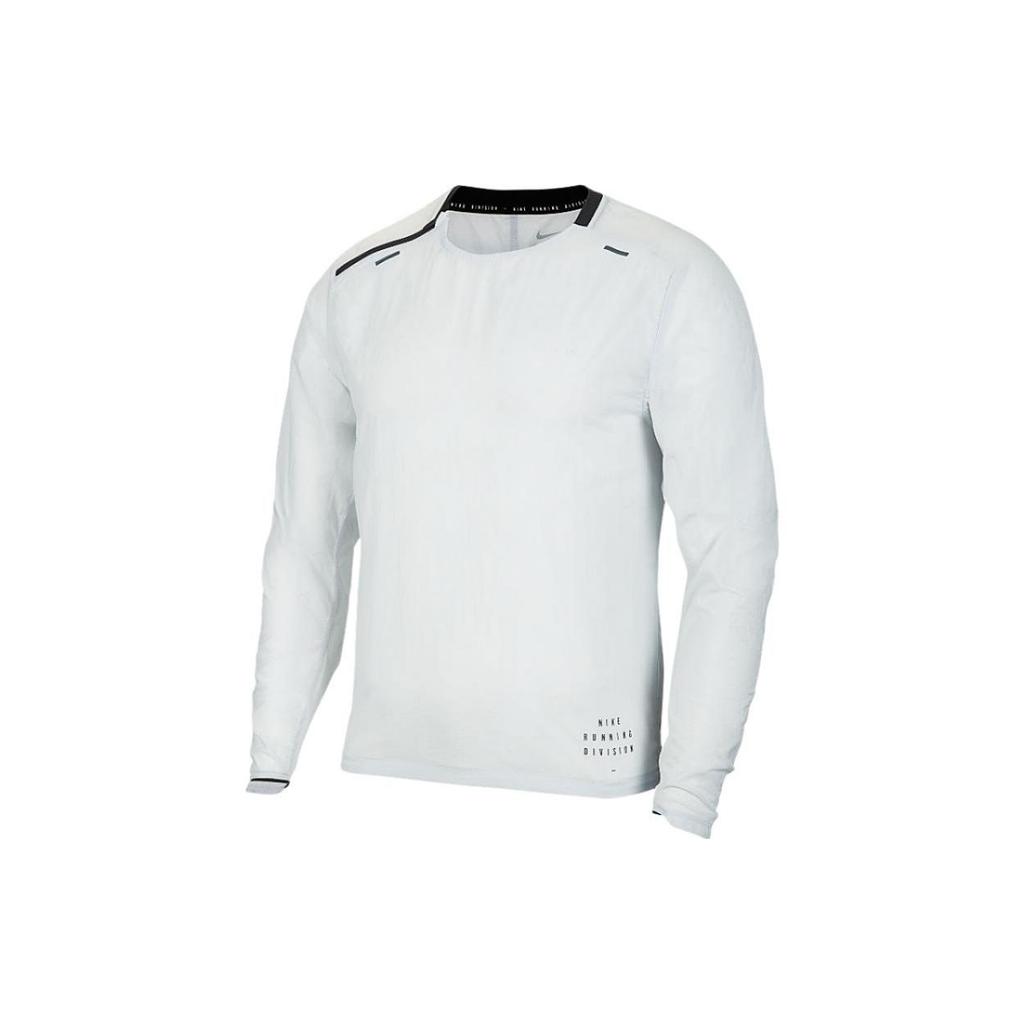Nike Sweatshirts Men's White Crew Neck Moderate Regular CU5539-043