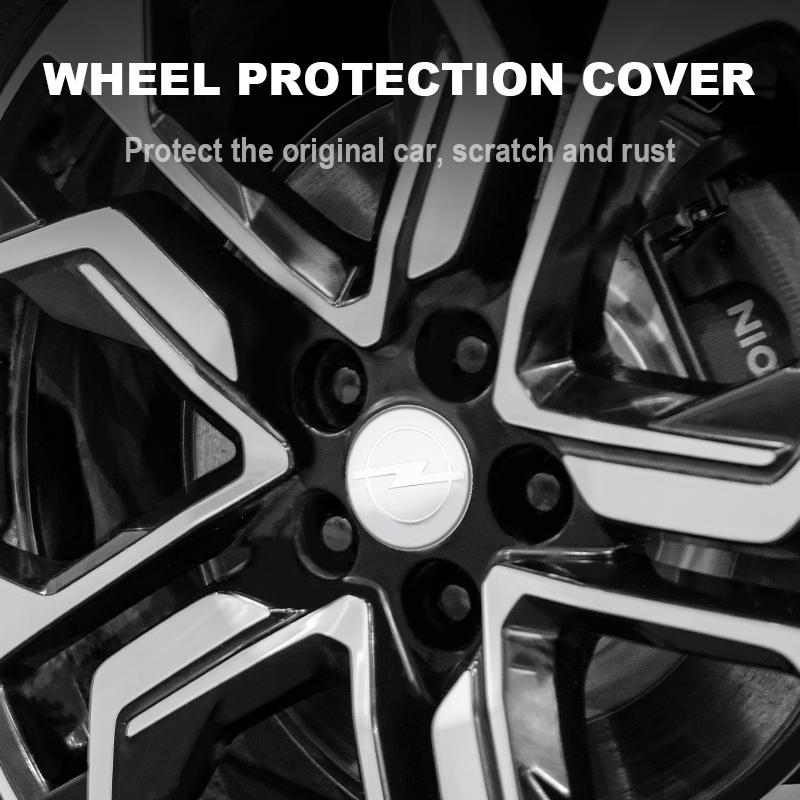 Set 4 Capace Centru Jantă Auto 56mm 60mm Pentru Opel Astra Grandland Corsa Mokka Frontera Insignia Zafira Sticker Accesoriu Capac Jantă