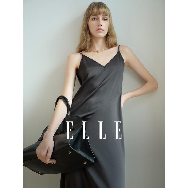 

ELLE Women s Acetate Strap Dress M
