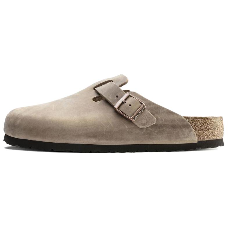 Birkenstock Boston No Special Function Closed Toe Slippers Unisex Light Coffee 1018147
