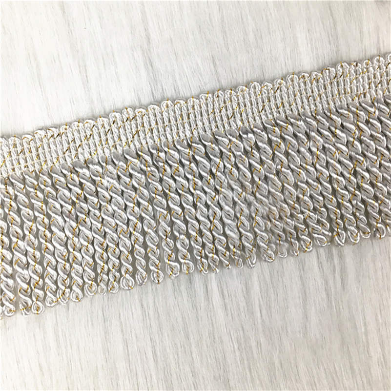 11.5 Meter Big 8cm Fringe Tassel Trim Upholstery Curtain Lamp Trimmings Bag Costum Trims