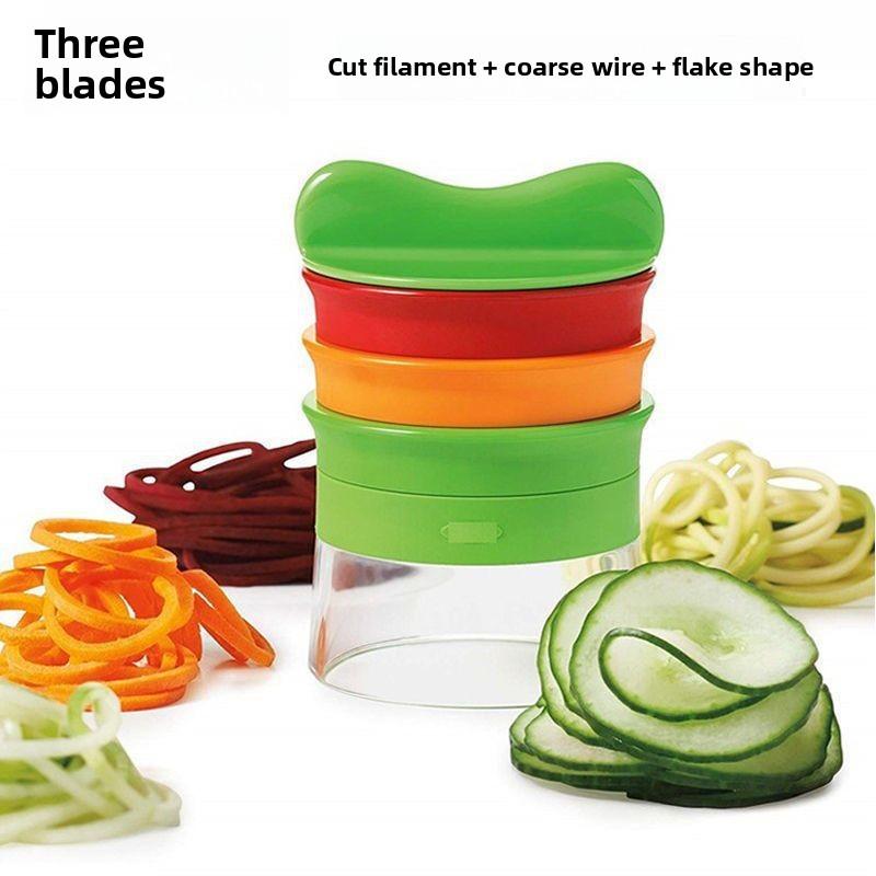 Vegetable Cutter Kitchen Spiral Multi-function Grater