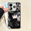 Hunter X-Hunters Shizuku Plating Phone Case For Xiaomi Redmi Note 14 15 Pro Plus 13 12 11 11S 11T 10 9S 9 5G Anti-Fall Airabag C