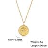 Gold Color Turkish Evil Eye Necklace for Women Stainless Steel Vintage Amulet Choker Necklaces Jewelry Mother's Day Gift 2026