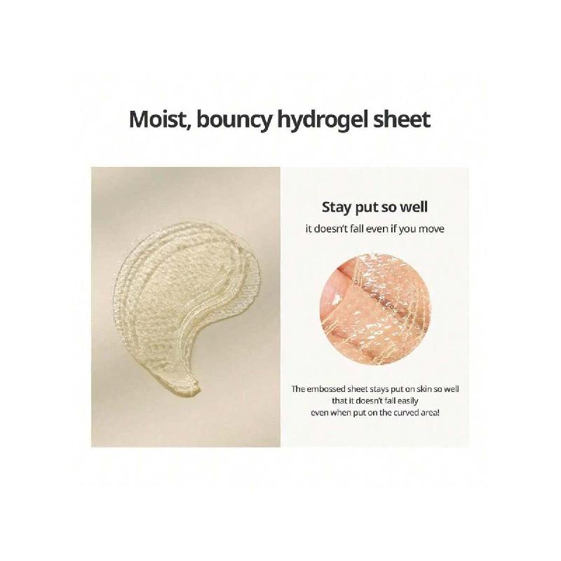 Goodal Grüne Mandarine Vitamin C Feuchtigkeitsspendende Augenmaske 72g (60 Blatt) | 5-Minuten, Feuchtigkeitsspendendes Gel-Patch (2024 Erweiterte Version)