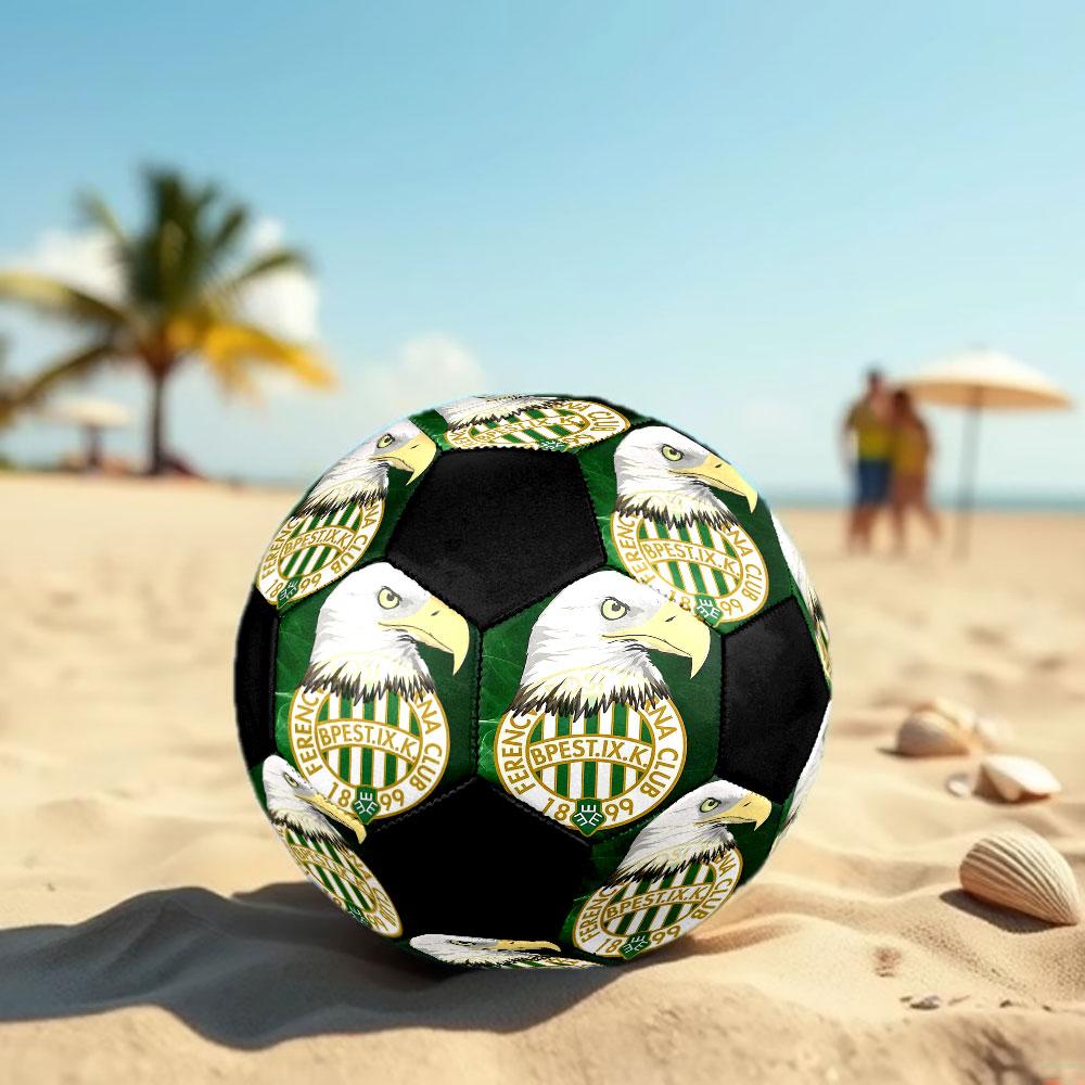 1pc Ferencvarosi TC Soccer Ball Size 5 Indoor Soccer Ball Fashion Colorful Backyard Game - Great For Sports Fans Gift HE48