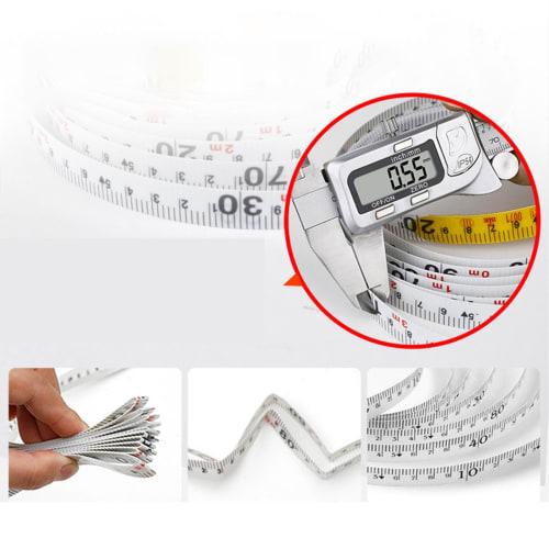 Measure Tape, Leather Tape Measure, 3x Faster Retraction, Surveying Tape Measure, 20m, 30m, 50m, Rust-Resistant, Durable, Ideal for Sports, Civil Engi