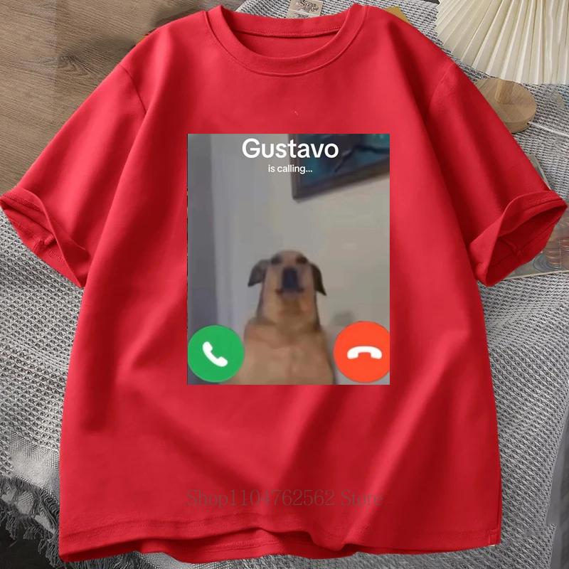 

Womens Clothing Gustavo The Dog Graphic TShirt Summer Funny Casual Fashion Tops Oversize ONeck Short Sleeve Tshirts S