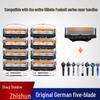 Men's 5-Blade Manual Razor Shaver with 5-Layer Blades