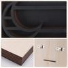 A34R Wood Storage Shelf - Stylish And Practical Wall Shelf, Crescent Sun And Moon Crystal Shelf