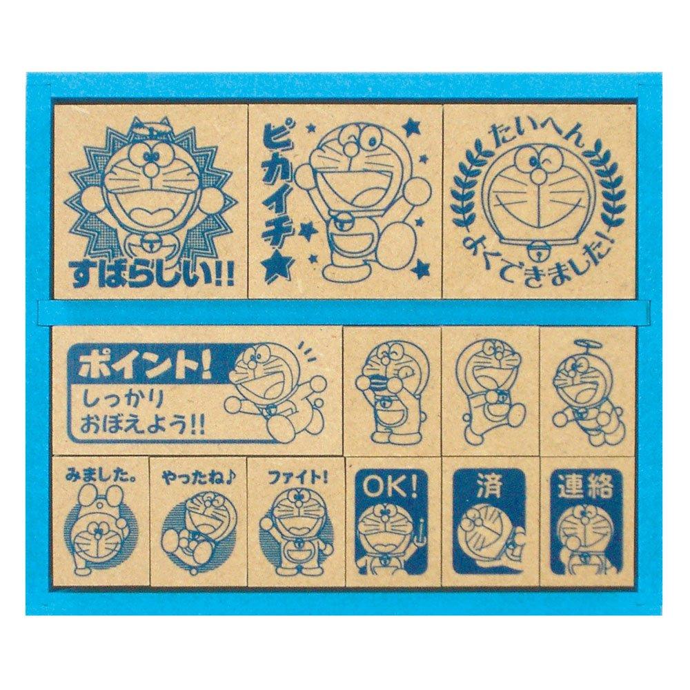Showa Note Doraemon Wooden Reward Stamp SDH-034