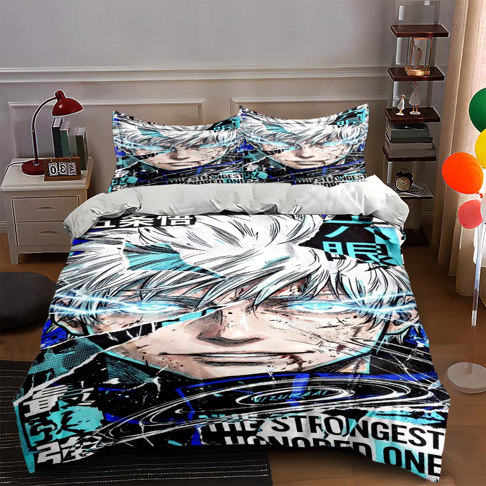 

Anime character design. Bedding Duvet cover sets Duvet covers Pillowcases gifts (1 * Duvet Cover 2 * Pillowcases, without duvet insert) 135x200cm