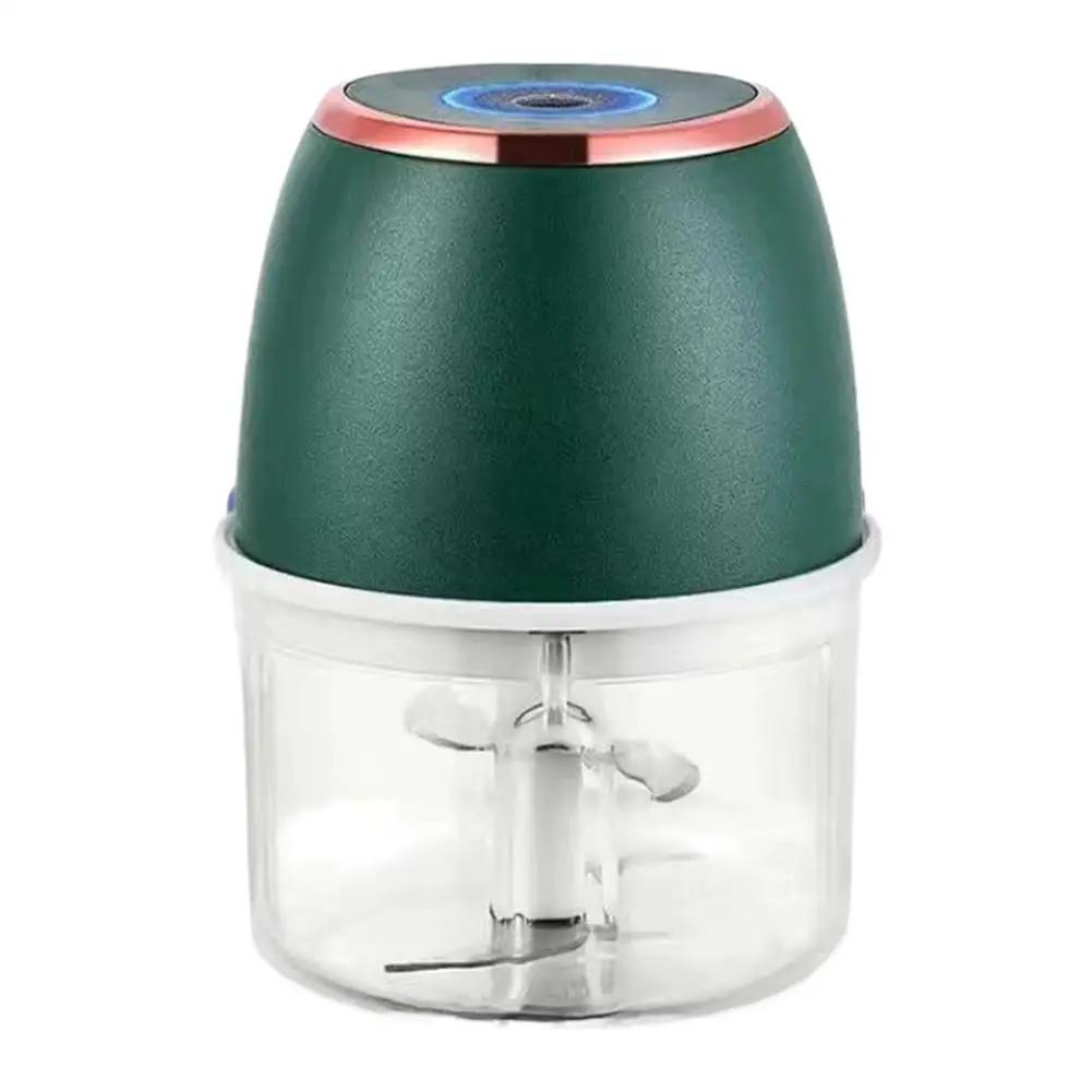 300ML Electric Meat Grinder Food Chopper Garlic Masher Slicer Vegetable Multi-Function USB Blender Kitchen Mixer T2W4