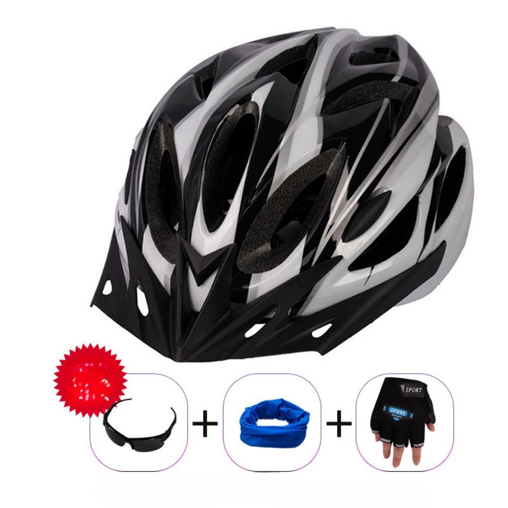 Bicycle Helmet Cycling Road Mountain Bike Integrated Forming Ultra Light Driving Outdoor Sports Hat