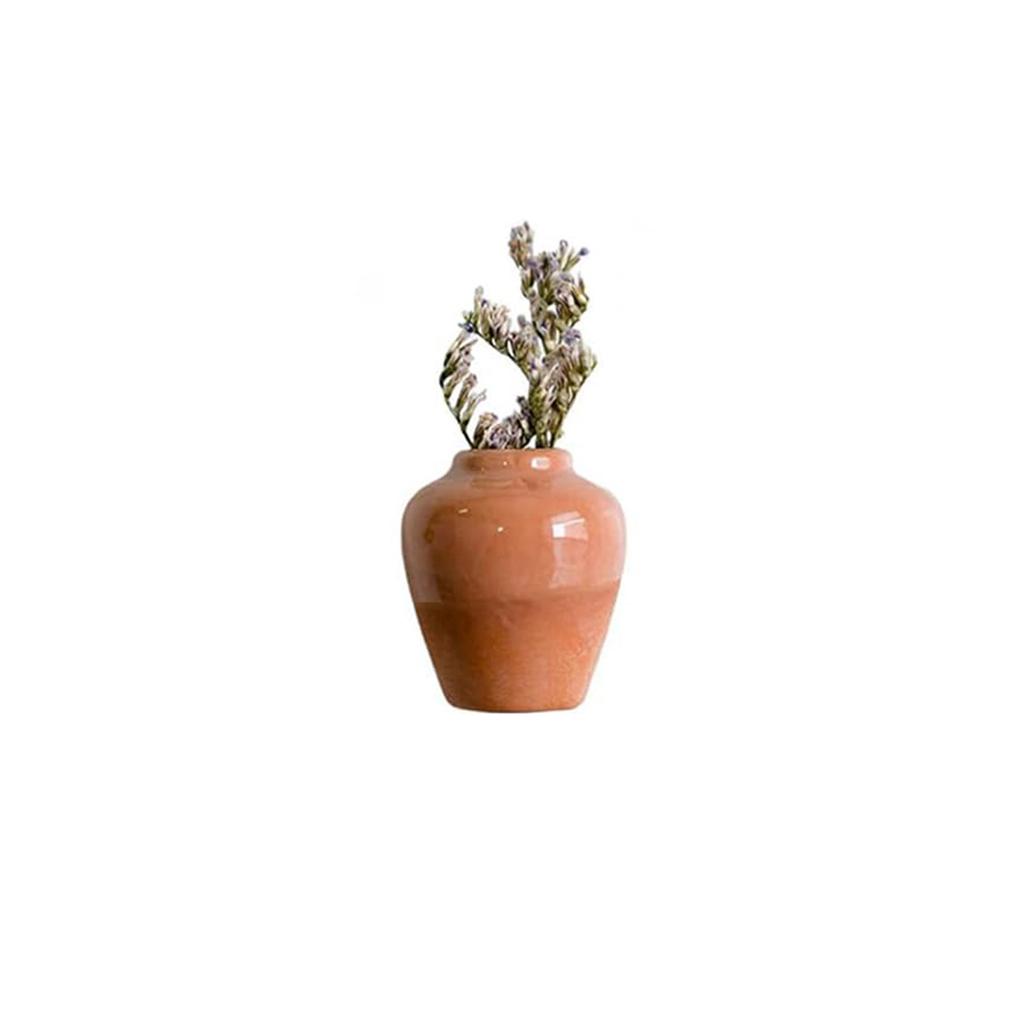 Small Vase Magnets, Small Ceramic Vase Refrigerator Stickers, 3D Ceramic Vase Cute Plant Vase Refrigerator Stickers For Kitchen And Decoration