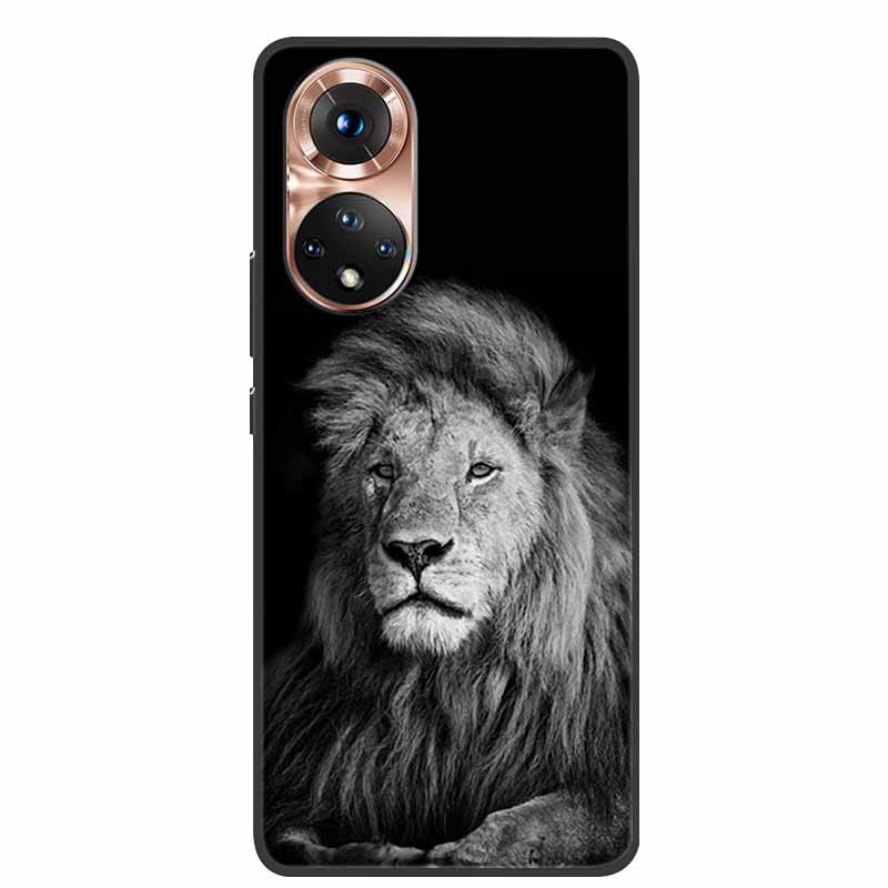 Case For Honor 50 Luxury Silicone TPU Soft Phone Cover For Huawei Honor 50 Case 5 0 NTH-NX9 Capa Shockproof Animal Shell Coque
