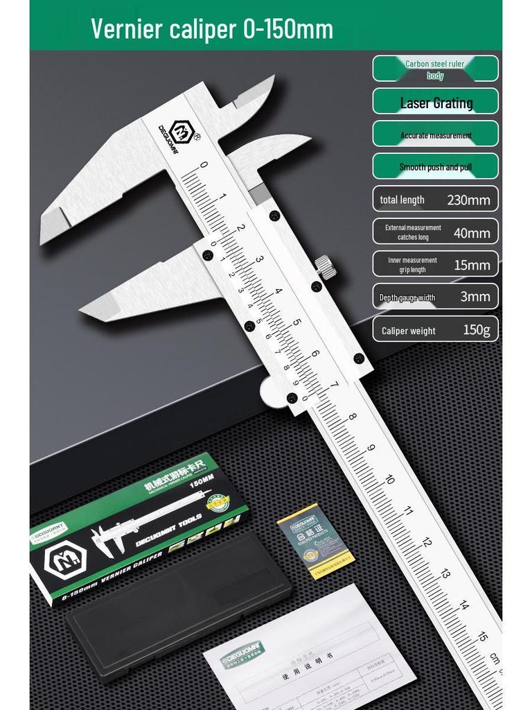 Mitutoyo German Stainless Steel High Precision Digital Vernier Caliper for Industrial and Household Use