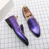 Newest Italian Patent Leather Oxford Mens Shoes for Men Luxury Wedding Pointed Toe Dress Footwear Loafers Flats Plus Size 38-48