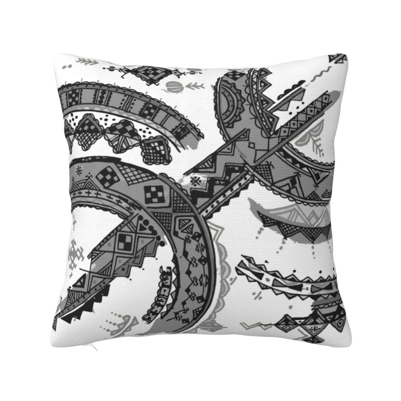 Kabyle Pottery Berber Motifs Nordic Throw Pillow Cover Decoracion Salon Case Boho Imazighen Amazigh Cushions for Sofa
