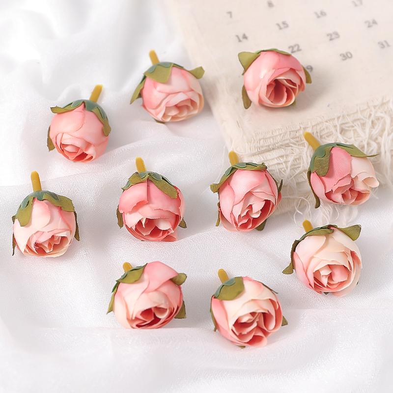10/30Pcs Rose Artificial Flowers Head Silk Fake Flowers For Home Room Decor Party Table Wedding Decoration DIY Wreath Accessorie