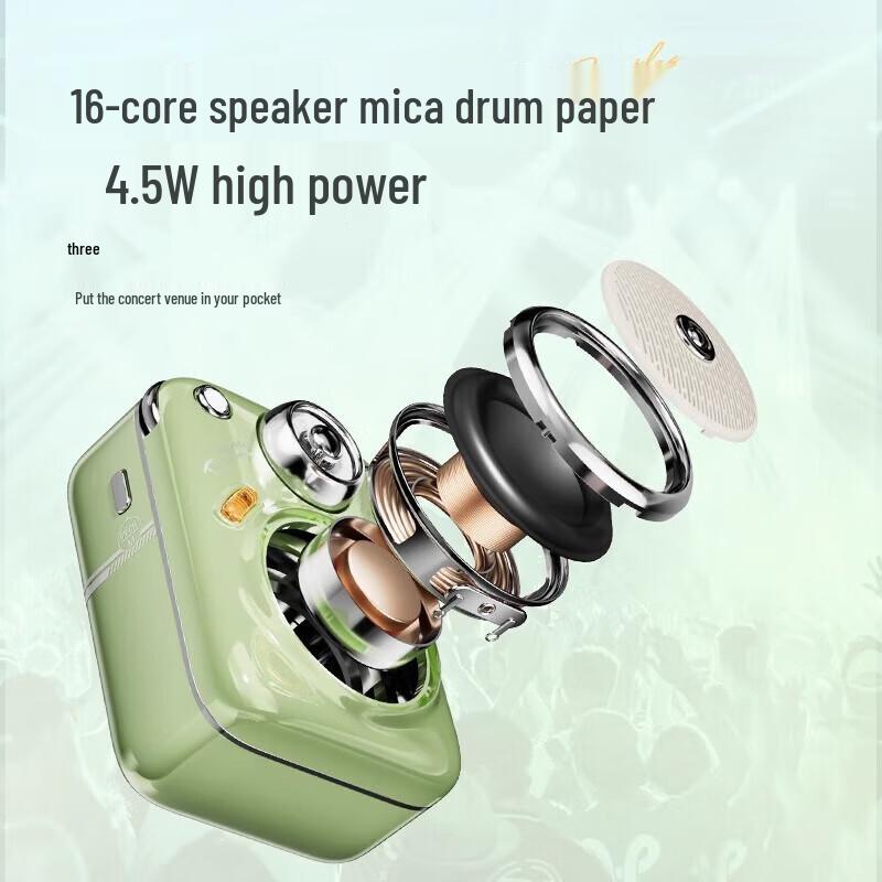 Divoom Beetle II Portable Bluetooth Speaker CN plug (adapter included)