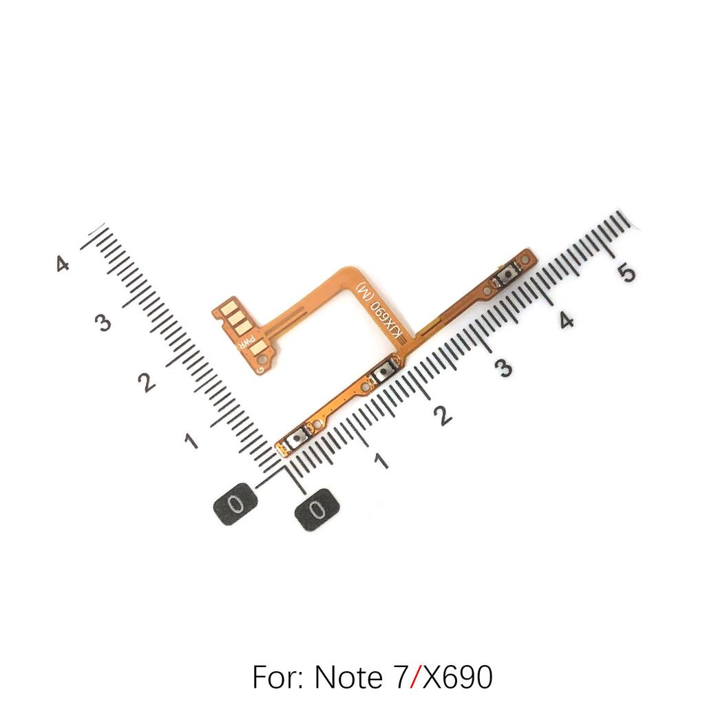 For Infinix Note 7 8 10 Note11 Note12 Note30 X690 X692 X693 X695 X663 Power Button Volume Flex Cable OnOff