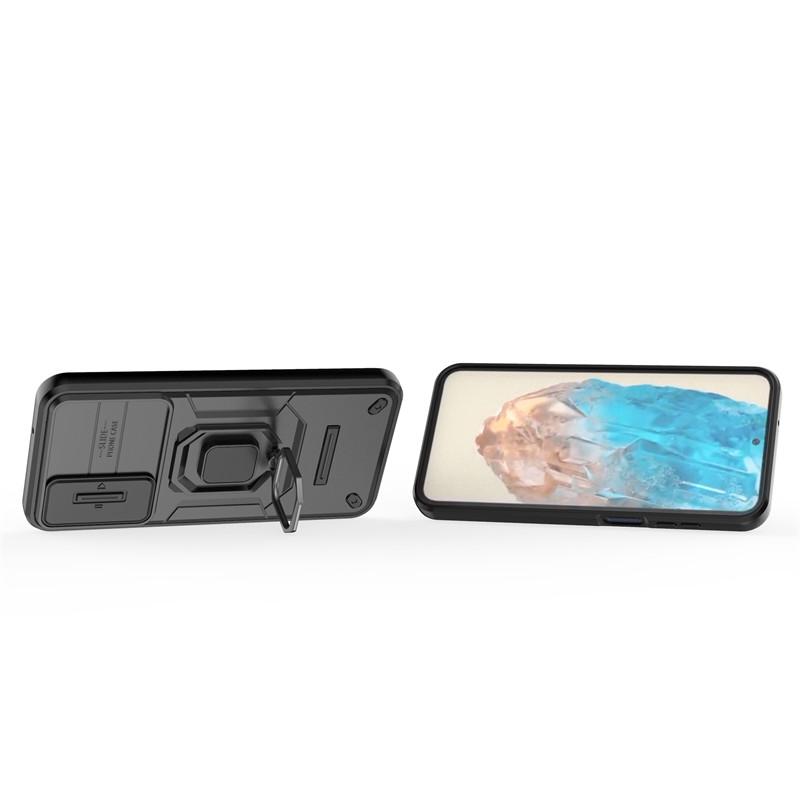 For Samsung Galaxy M35 Case Slide Camera Len Cases Samsung Galaxy M35 Cover Shockproof Armor PC TPU Cover For Samsung Galaxy M35