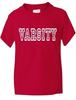 Varsity College Universität Slogan Kinder Mädchen Jungen T-Shirt Alter 1-13