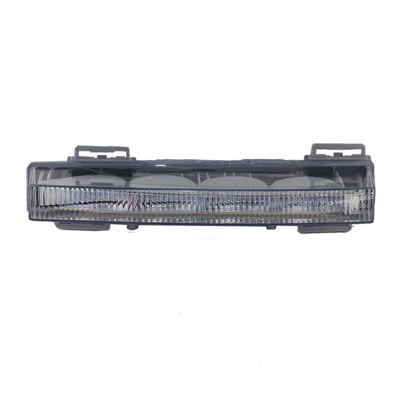 For Mercedes Benz W166 ML350 ML400 X204 GLK350 2012-2015 Car Front LED Daytime Running Light DRL Fog Lamp Silver Right