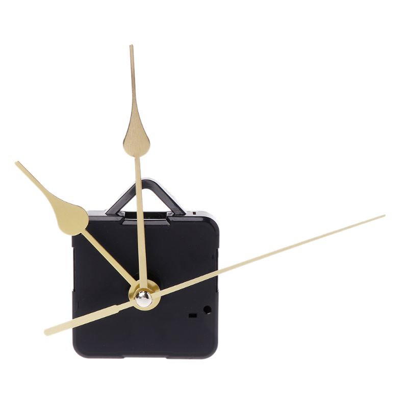 DIY Clock Movement Mechanism Non Ticking DIY Wall Clock Mechanisms with Hands Set for Repair Parts Replacement