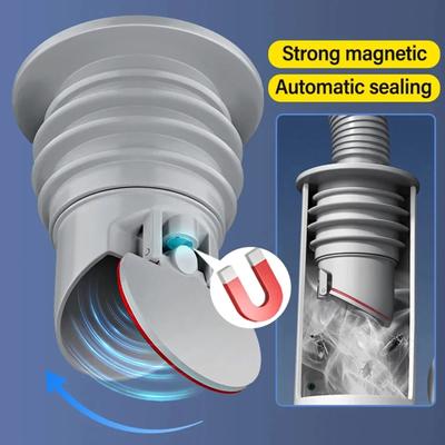 Anel de vedação de canos de esgoto de silicone, plugue de água, ralo de piso, anti-odor, vedação de esgoto, rolha, ralo de chuveiro, acessórios de banheiro