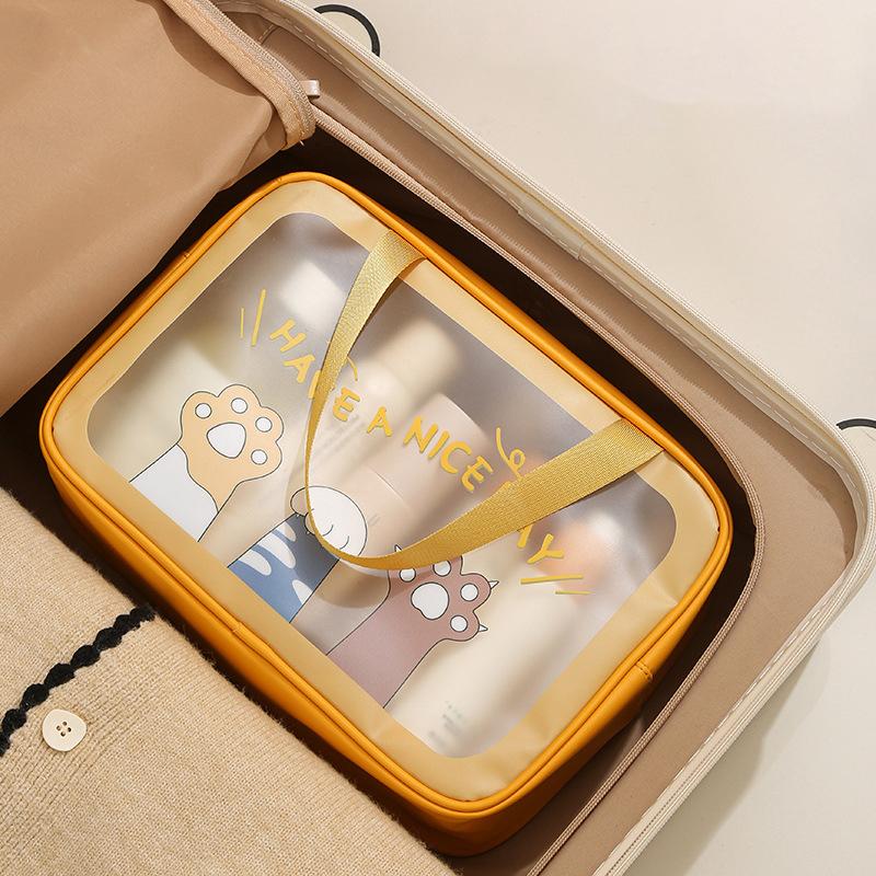 Cosmetic Bag Female Portable 2025  Advanced Travel Large-Capacity Waterproof Cosmetic Storage Bag Box Wash Bag