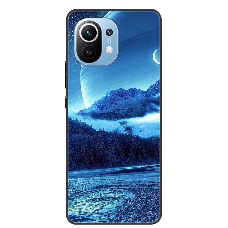 For Xiaomi 11 Lite 5G NE Case Protective Silicone TPU Phone Cases for Xiaomi Mi 11 Lite 5G Shockproof Covers 11Lite Soft Fundas