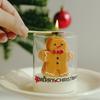 Christmas Scented Candles 3D Gingerbread Man Christmas Tree Apples Candles Decoration Small Tea Wax For Christmas Eve Party