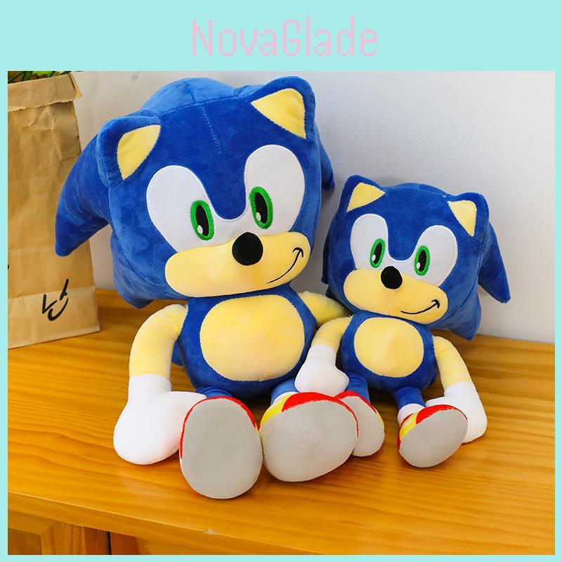 Sonic The Hedgehog Plush Toy Cartoon Gift For Kids Soft Cushion Pillow