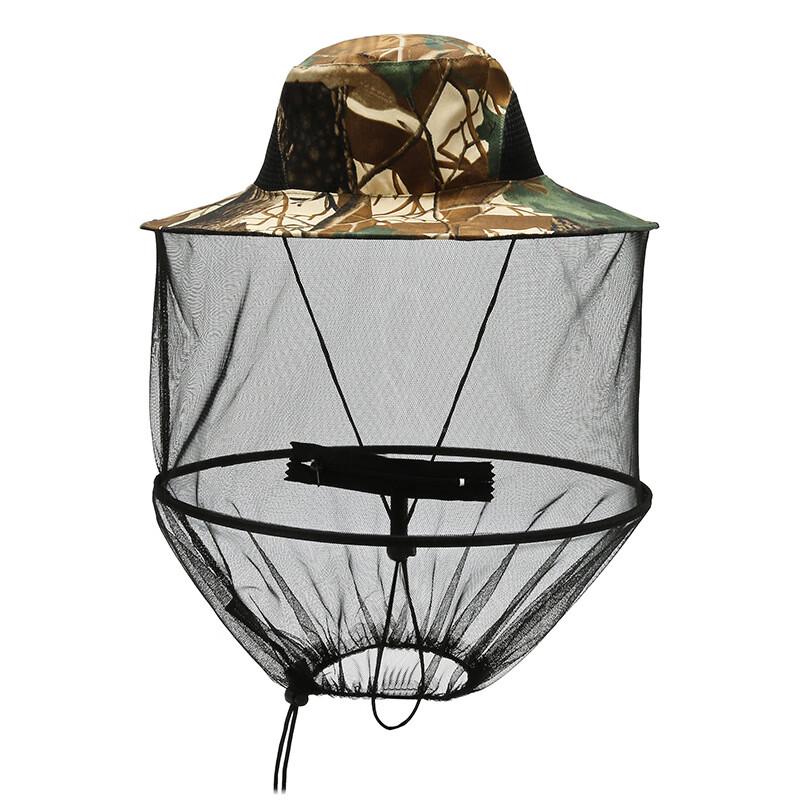 BinFu Outdoor Anti-Mosquito & UV Protection Fishing Hat