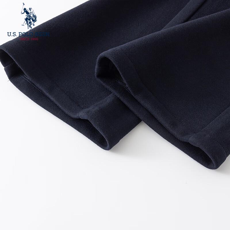 NÓS. Associação Polo. Calça de Moletom Casual com Forro de Lã Feminina