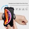 Rotatable Sports Phone Wristband Holder
