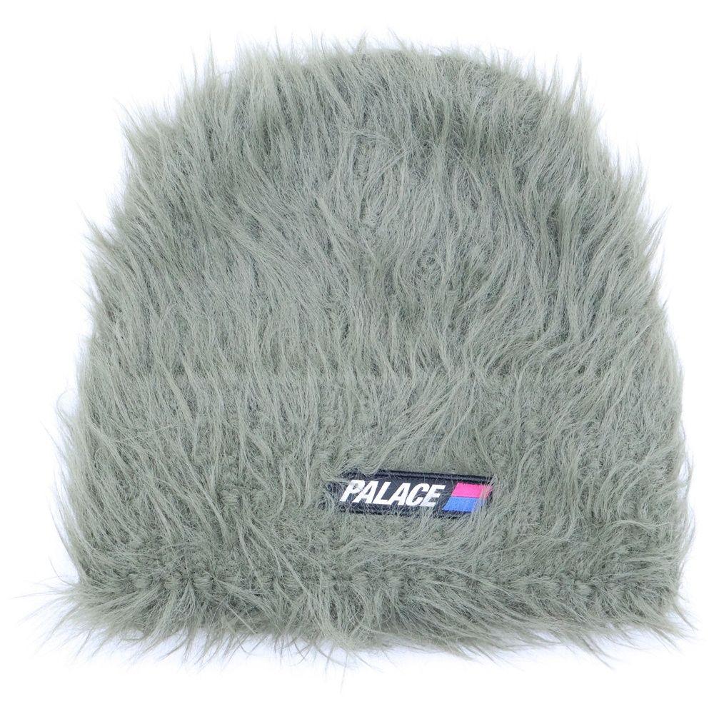 Used Palace Skateboards 24AW YETI BEANIE Fur Beanie Knit Cap Olive
