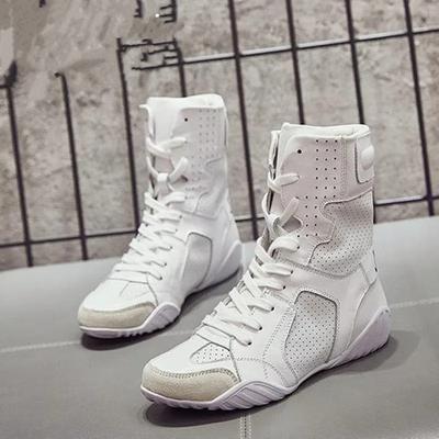 Fashion Women Shoes White High Top Sneakers Spring Summer Women Casual Shoes Fashion Shoe Breathable Solid Color Flat With Shoes