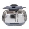 Electric Lunch Box Food Heater 80W Heated Portable Food Warmer for Car Truck Work with 304 Stainless Steel Container