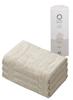Carari Earth Microfiber Bath 4x CB Japan Towels, Absorbent, Beige, 3-Pack, Quick-Drying, Marshmallow-Soft, Fluffy, 60x120cm,