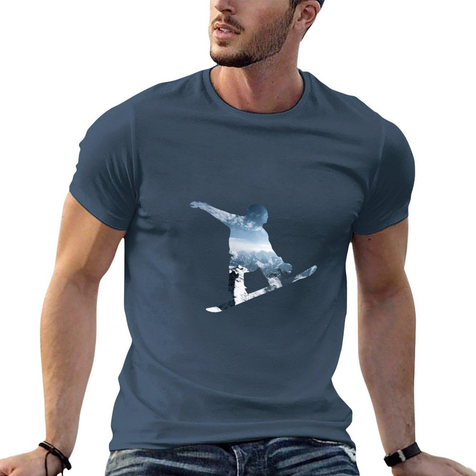 Snowboard Tshirt Printed T Shirts For Unisex Unisex T Shirt Designer Tshirt S