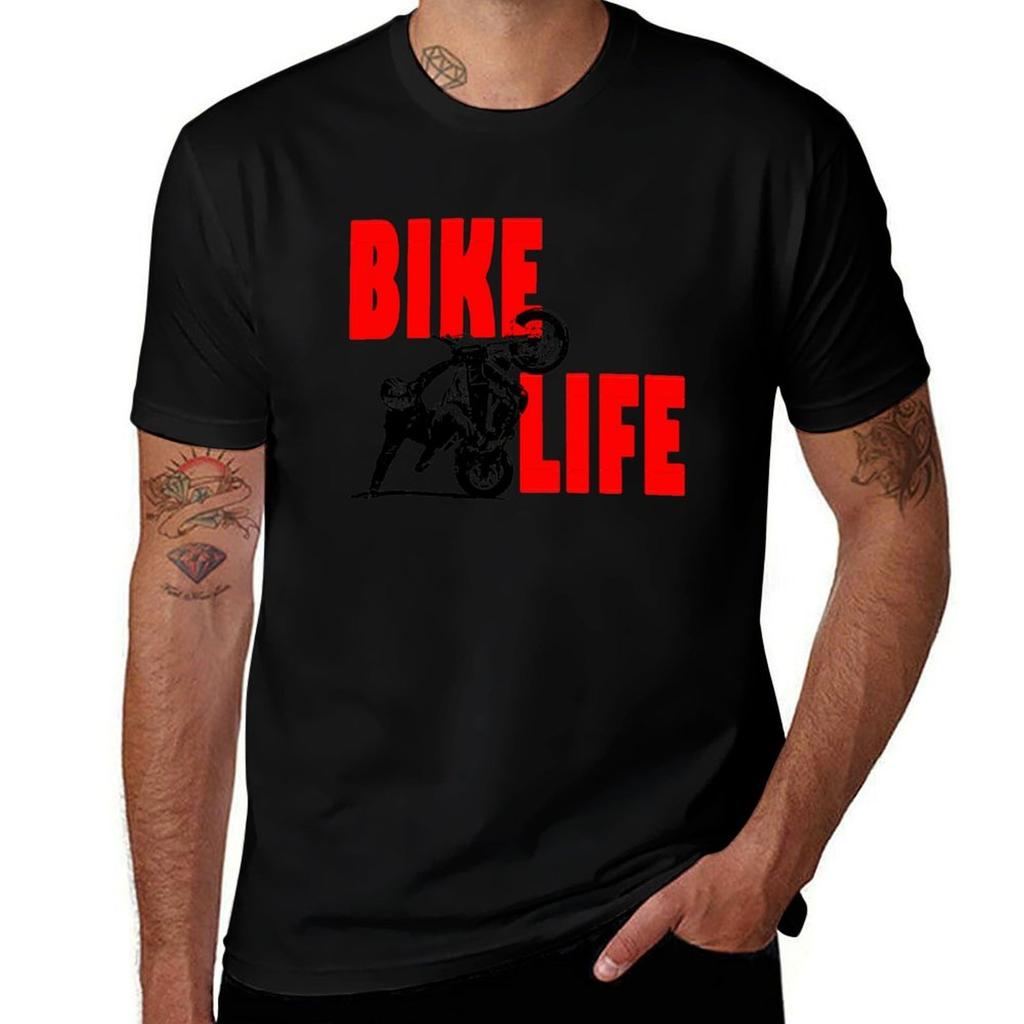 Bike Life TShirt Water Resistant Casual TShirt