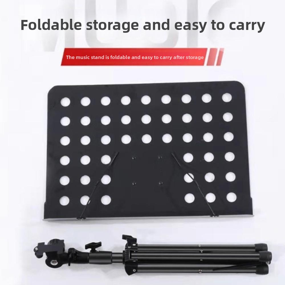 Retractable Sheet Music Stand Adjustable Height Music Book Holder Music Stand Book Holder  Violins