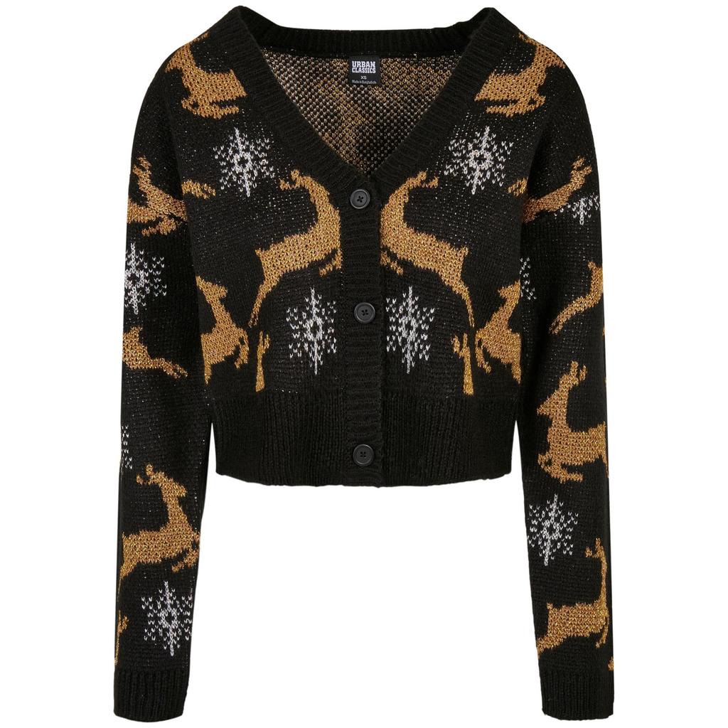 Urban Classics Womens/Ladies Oversized Long-Sleeved Christmas Cardigan