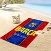 Barcelona 2D Flat Print Beach Towel, Large Soft Quick Dry Towel for Beach Camping SwimmingDSTJ0925188