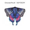 Butterfly Cape with Face Piece and Headband One-Size 3-Piece Set Comfortable