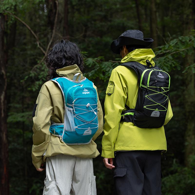 Schoolbag Men's and Women's Outdoor Sports Bag Large Capacity Lightweight Leisure Cycling Bag Trend Breathable Portable Hiking Hiking Bag
